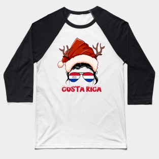 Costa Rica girl, Costa Rican Christmas gift , Regalo Navidad Costa Rica Baseball T-Shirt